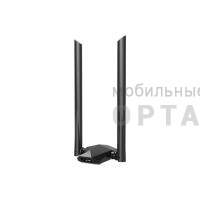 Wi-Fi адаптер TENDA U18a, Wi-Fi 6 с двумя внешними антеннами AX1800, скорость 5GHz: Up to 1201Mbps 2.4GHz: Up to 574Mbps, черный (1/1)