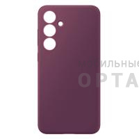 Чехол силикон COVER, бархатная подкладка в упаковке, Honor X8b, фиолетовый