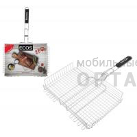 Решетка для барбекю ECOS RD-103М (глубокая, регулир. глубина, р-р 40х27х5 см, общая длина 62 см) (1/6/12) Решетка для барбекю ECOS RD-103М (глубокая, регулир. глубина, р-р 40х27х5 см, общая длина 62 см) (1/6/12)