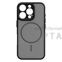 Чехол Matte MagSafe с защитой камеры в техпаке, iPhone 17 Pro, Black
