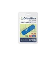 Флешка USB 8 Гб OltraMax 310, USB2.0, синий