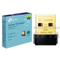 Сетевой адаптер WiFi TP-Link Archer T2U NANO USB 2.0 (ант.внутр.) 1ант. Сетевой адаптер WiFi TP-Link Archer T2U NANO USB 2.0 (ант.внутр.) 1ант.