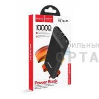 Внешний аккумулятоp RECRSI RE PB100 10 000 mAh чёрный Внешний аккумулятоp RECRSI RE PB100 10 000 mAh чёрный