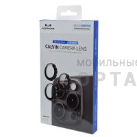 Защита на камеру KEEPHONE CALVIN, iPhone 16 Pro Max (6.9), Black